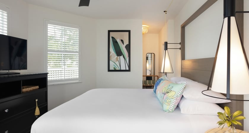 King Studio Suite bed