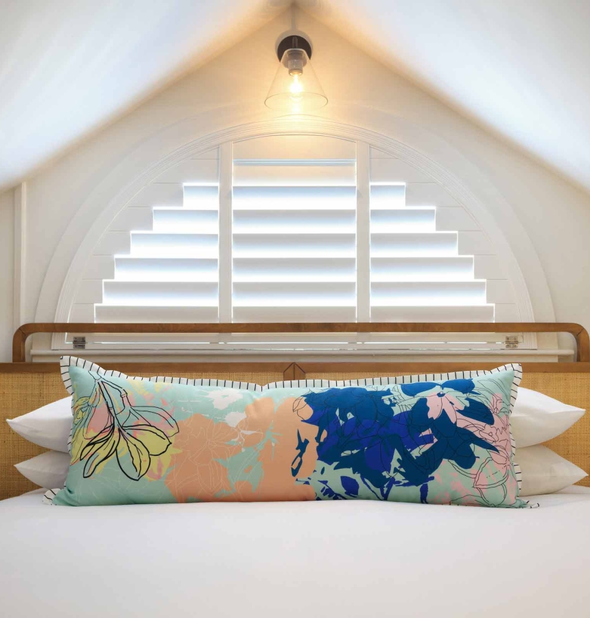 floral decorative pillow