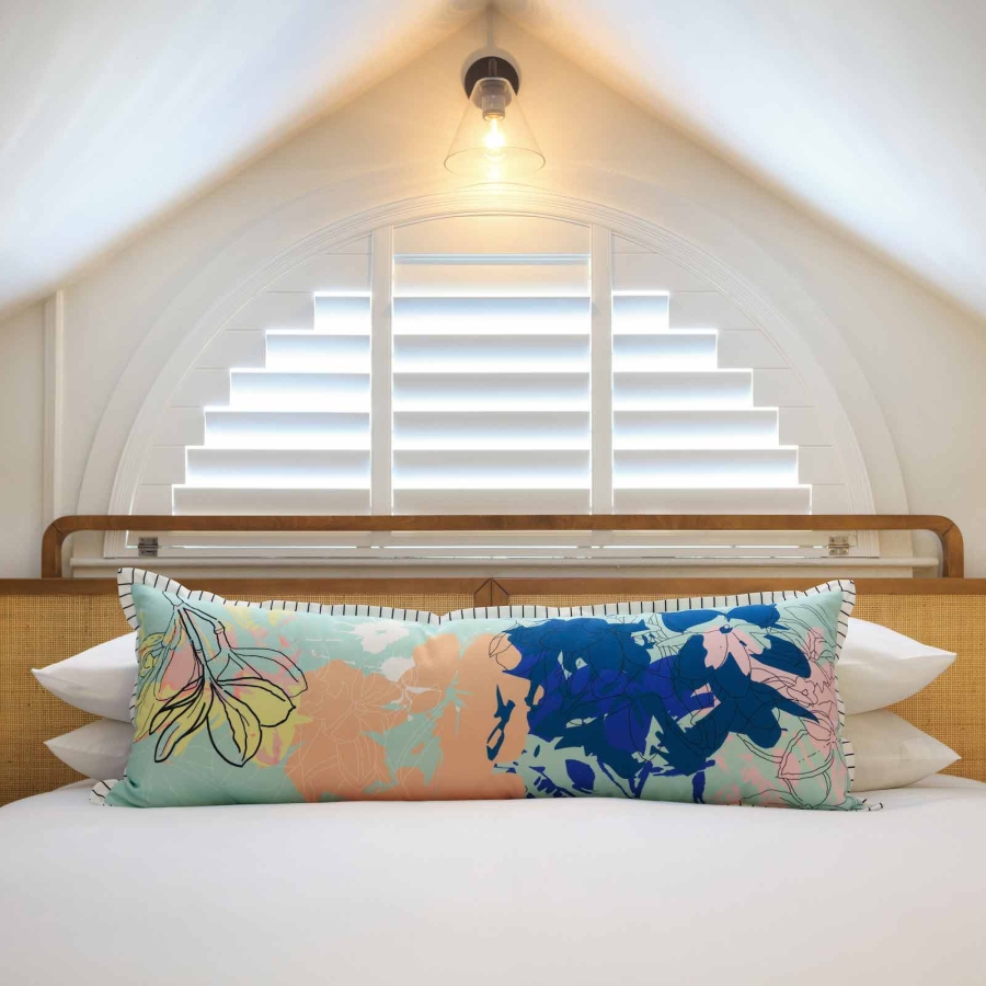 floral decorative pillow