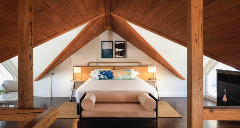 1 King Hemingway Suite bedroom