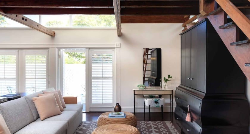 1 King Hemingway Suite living room