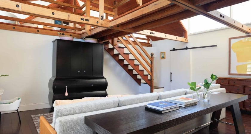 1 King Hemingway Suite living area