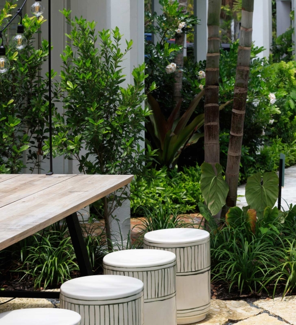 Lighthouse Communal outdoor area