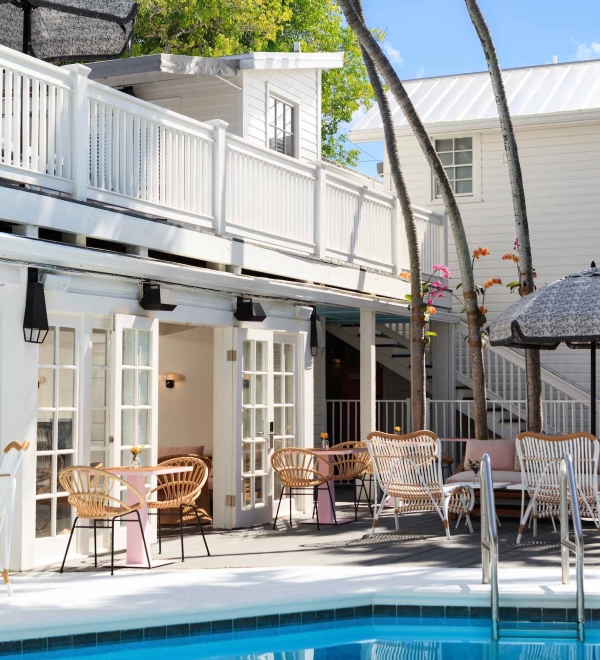 Lighthouse Pool seating area