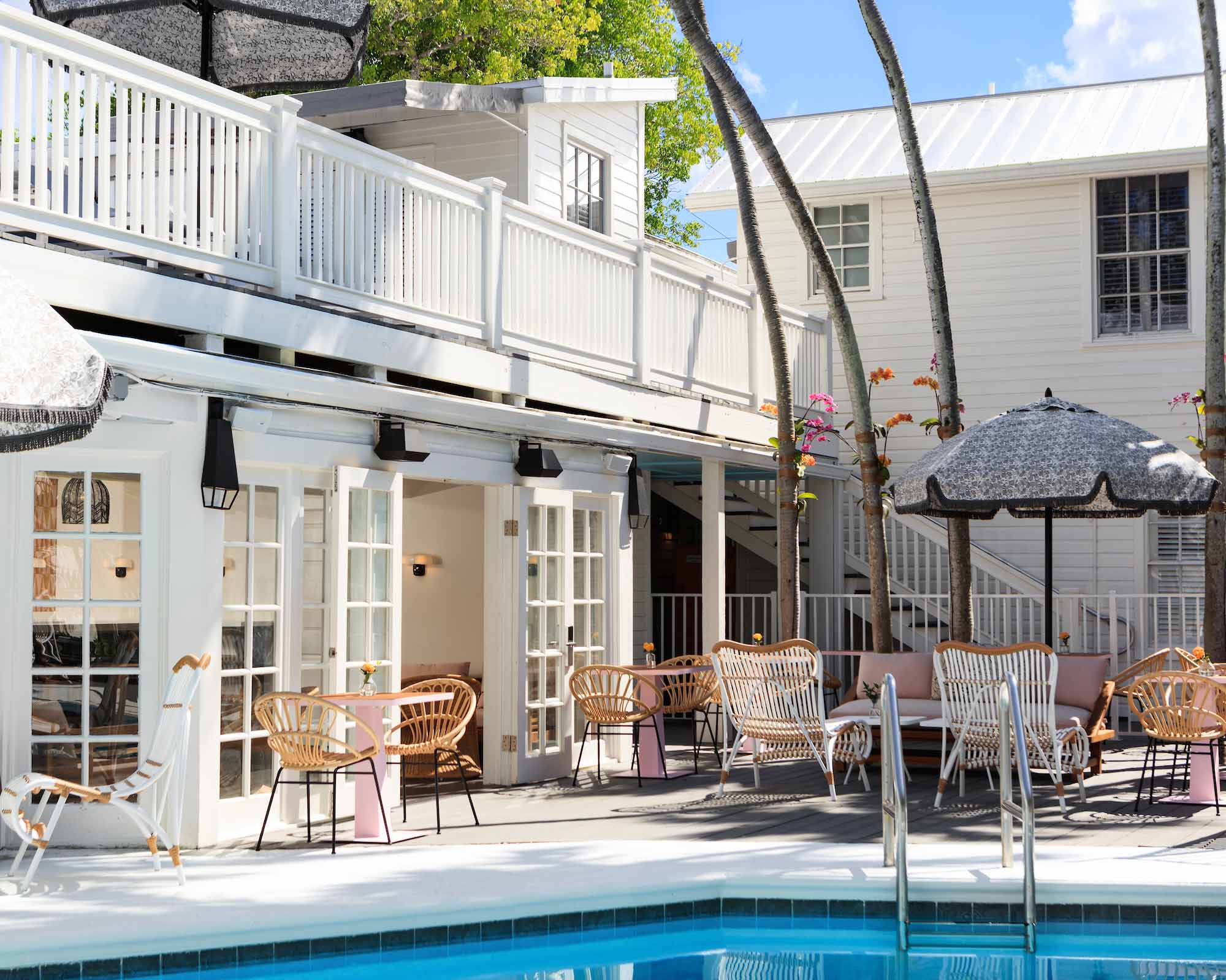 Lighthouse Pool seating area