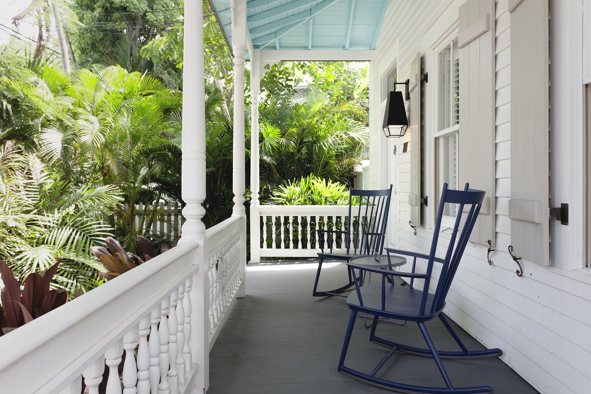 Ridley Second House Patio with chairs