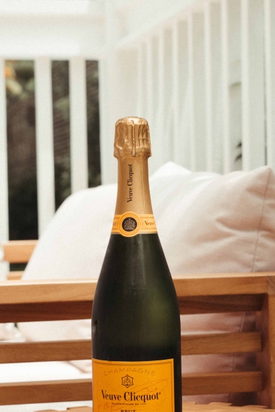 champagne bottle