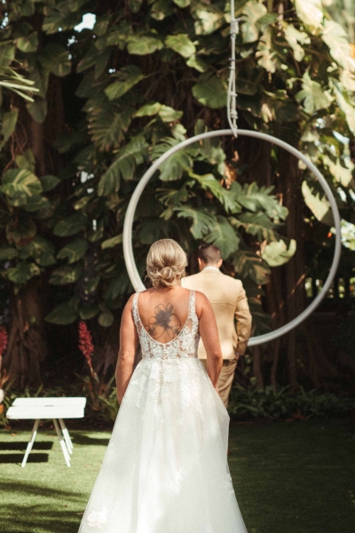 Wedding Couple First look