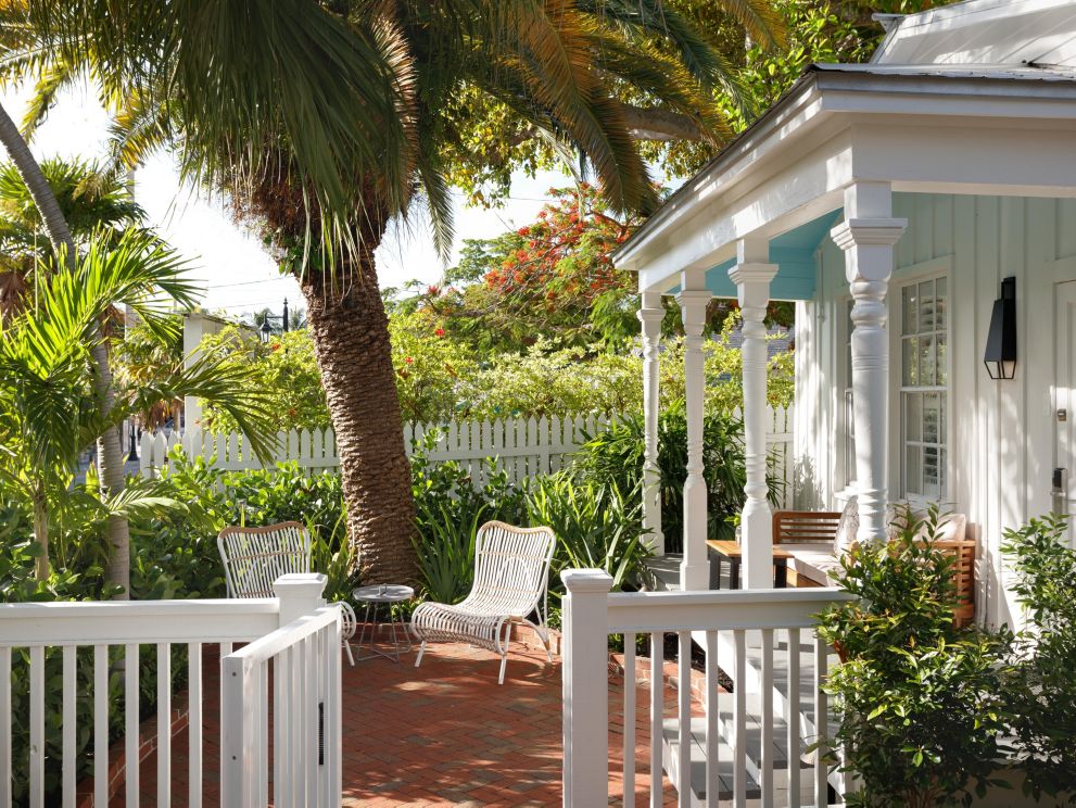 Lighthouse outdoor patio